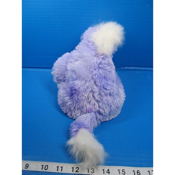 Boyds Bears & Friends Lilac Purple Unicorn Bean Bottom Plush 1998-2003 - Picture 10 of 11